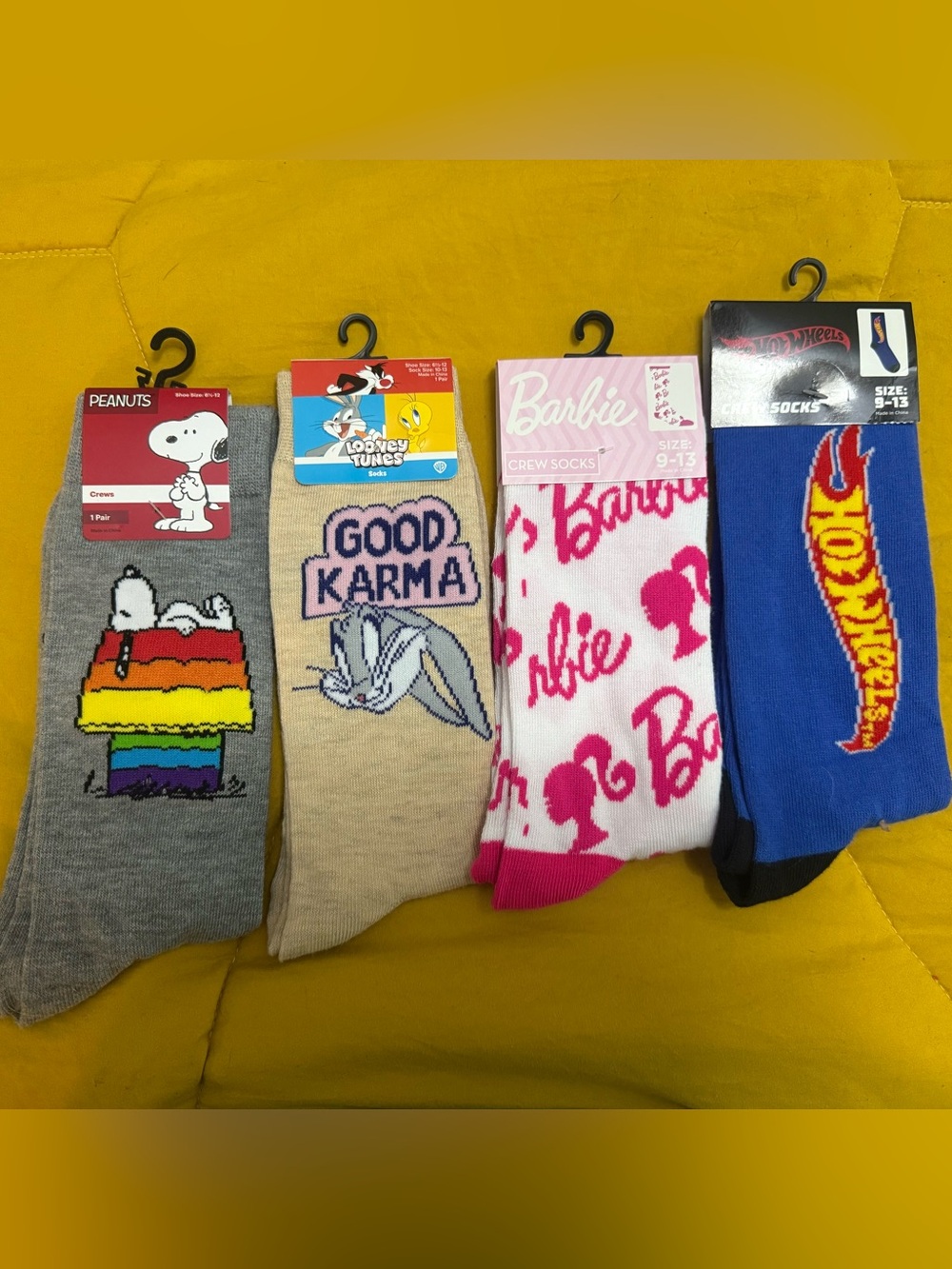 Character Themed Crew Socks
